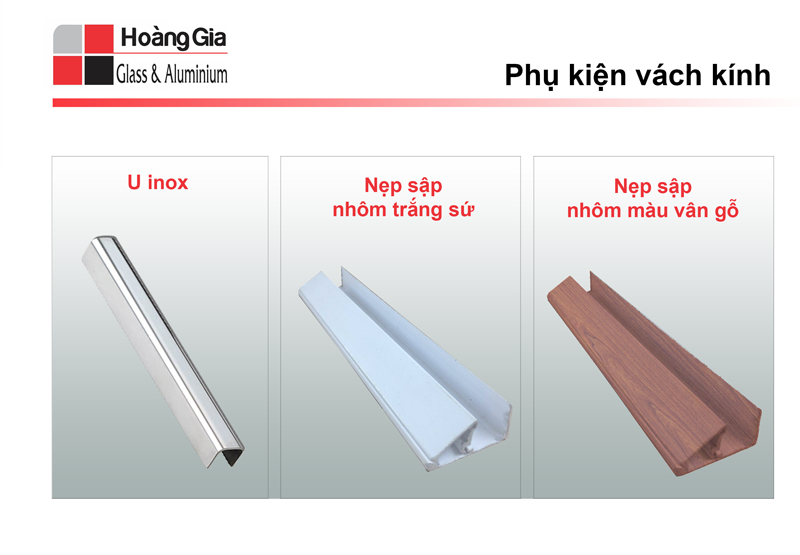 Phụ kiện lắp đặt vách kính